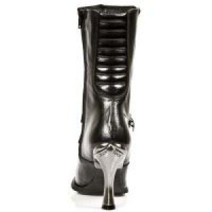  NOMADA NEGRO, MALICIA 2 GOMA NEGRA TACON CARIBE ACERO New Rock M.9037-S1 -  