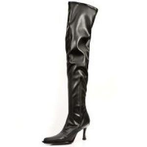  ITALI NEGRO Y ELASTICO NEGRO, HOJA TACON SALSA ACERO New Rock M.9051-S2 -  
