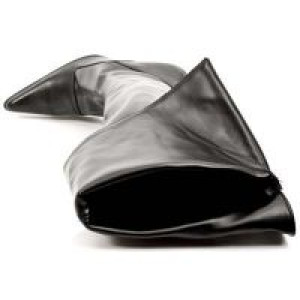   9052 Italy Negro Sintetico Negro Elastico Hoja Tacon New Rock New Rock 9052 -  