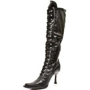     ITALI NEGRO Y ELASTICO NEGRO, MALICIA TACON CARIBE ACER New Rock M.9053-S1 -  