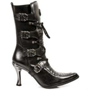  ITALI NEGRO, NOMADA NEGRO, MALICIA GOMA 2 TACON CARIBE New Rock M.9375-S1 -  