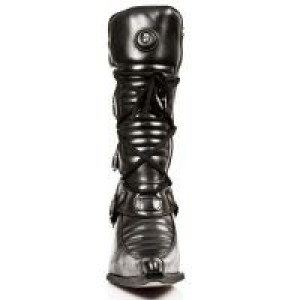  ITALI NEGRO, NOMADA NEGRO, MALICIA GOMA 2 TACON CARIBE New Rock M.9375-S1 -  