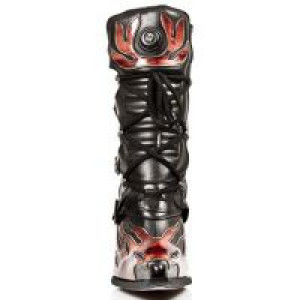  ITALI NEGRO Y LUX FUEGO, MALICIA TACON CARIBE ACERO New Rock M.9591-S1 -  