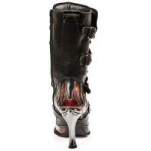  ITALI NEGRO Y LUX FUEGO, MALICIA TACON CARIBE ACERO New Rock M.9591-S1 -  