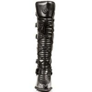 Сапоги ITALI Y ROCK NEGRO, MALICIA TACON CARIBE ACERO New Rock M.9674-S1 - маленькая картинка