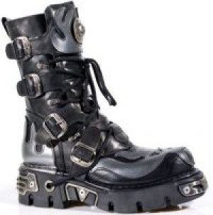  ITALI NEGRO, PULIK ACERO, REACTOR NEGRO TOBERAS New Rock M.107-S2 -  