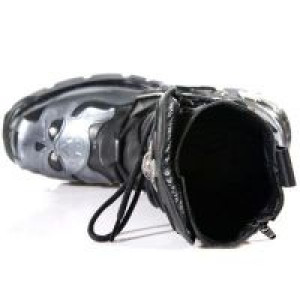  ITALI NEGRO, PULIK ACERO, REACTOR NEGRO TOBERAS New Rock M.107-S2 -  