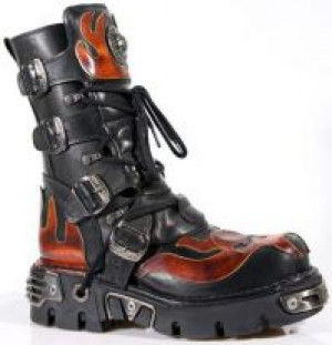 ITALI NEGRO, PULIK FUEGO, REACTOR NEGRO TOBERAS New Rock M.107-S1 -  