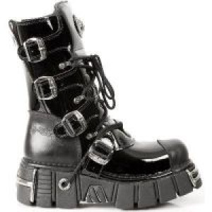  ITALI NEGRO Y CHAROL NEGRO, TOWER NEGRO ACERO ORIF Y C New Rock M.313-S1 -  