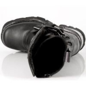  ITALI NEGRO Y ANTIC LILA, PLANING NEGRO M8 ACERO New Rock M.362-S1 -  