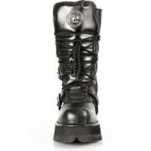  ITALI Y NOMADA NEGRO, PLANING NEGRO M8 ACERO OR Y CAN New Rock M.373-S3 -  