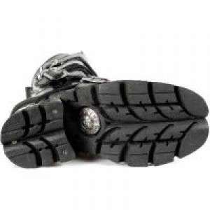  ITALI Y NOMADA NEGRO, PLANING NEGRO M8 ACERO OR Y CAN New Rock M.373-S3 -  