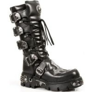  ITALI Y NOMADA NEGRO, ANTIC ACERO, REACTOR TOBERAS ORIFI New Rock M.403-S1 -  