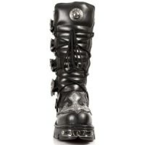  ITALI Y NOMADA NEGRO, ANTIC ACERO, REACTOR TOBERAS ORIFI New Rock M.403-S1 -  