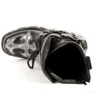  ITALI Y NOMADA NEGRO, ANTIC ACERO, REACTOR TOBERAS ORIFI New Rock M.403-S1 -  