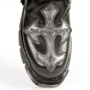  ITALI Y NOMADA NEGRO, ANTIC ACERO, REACTOR TOBERAS ORIFI New Rock M.403-S1 -  