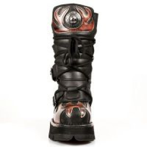  ITALI NEGRO Y PULIK FUEGO, PLANING NEGRO M8 ACERO O Y CA New Rock M.543-S1 -  