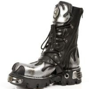  ITALI NEGRO Y PULIK ACERO, REACTOR NEGRO TOBERAS ORI Y C New Rock M.591-S2 -  
