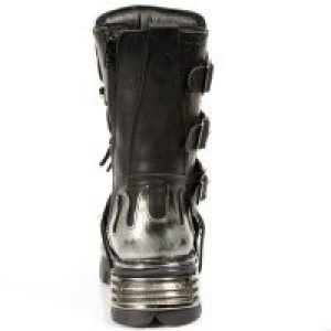  ITALI NEGRO Y PULIK ACERO, REACTOR NEGRO TOBERAS ORI Y C New Rock M.591-S2 -  