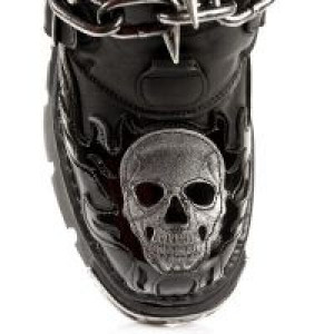  ITALI NEG CHAROL NEG BOX PLANE, REACTOR NEGRO TOBERAS New Rock M.727-S1 -  