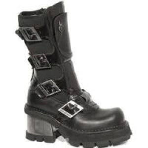  PULIK NEGRO Y LYCRA NEGRO, PLANING NEGRO M8 ACERO New Rock M.747-S1 -  