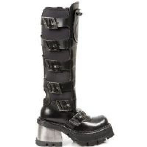  PULIK NEGRO Y LYCRA NEGRA, PLANING NEGRO M8 ACERO New Rock M.771-S1 -  