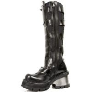  PULIK NEGRO Y LYCRA NEGRA, PLANING NEGRO M8 ACERO New Rock M.771-S1 -  