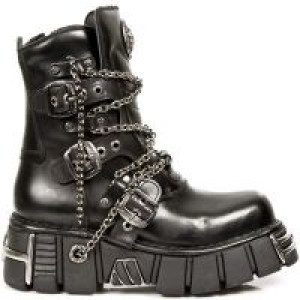  ITALI NEGRO, TOWER NEGRO ACERO ORIFICIO New Rock M.1011-S1 -  