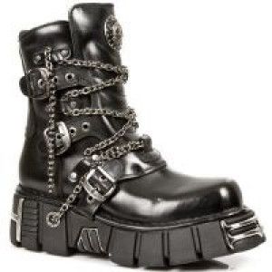  ITALI NEGRO, TOWER NEGRO ACERO ORIFICIO New Rock M.1011-S1 -  