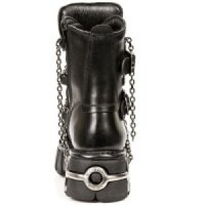  ITALI NEGRO, TOWER NEGRO ACERO ORIFICIO New Rock M.1011-S1 -  