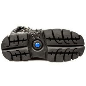  ITALI NEGRO, TOWER NEGRO ACERO ORIFICIO New Rock M.1011-S1 -  