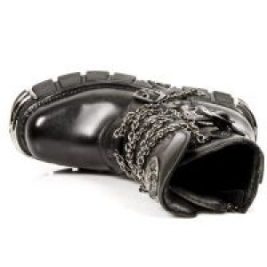  ITALI NEGRO, TOWER NEGRO ACERO ORIFICIO New Rock M.1011-S1 -  
