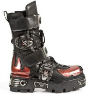  ITALI NEGRO, FLORENTIC ROJO, NEW REACTOR NEGRO ORIFICI New Rock M.195-S1 -  