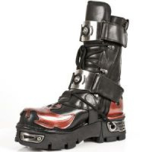  ITALI NEGRO, FLORENTIC ROJO, NEW REACTOR NEGRO ORIFICI New Rock M.195-S1 -  