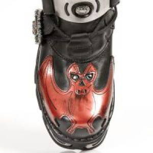  ITALI NEGRO, FLORENTIC ROJO, NEW REACTOR NEGRO ORIFICI New Rock M.195-S1 -  