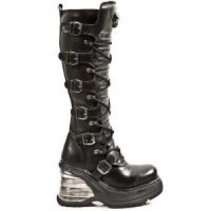  ITALI NEGRO, NOMADA NEGRO, CUNA NEGRO BANDAS ACERO New Rock M.8272-S1 -  