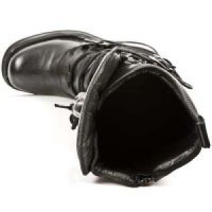  ITALI NEGRO, NOMADA NEGRO, CUNA NEGRO BANDAS ACERO New Rock M.8272-S1 -  