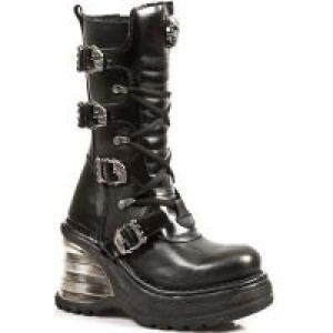  ITALI NEGRO, NOMADA NEGRO, CUNA NEGRO BANDAS ACERO New Rock M.8374-S1 -  