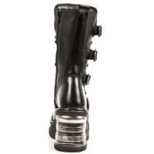  ITALI NEGRO, NOMADA NEGRO, CUNA NEGRO BANDAS ACERO New Rock M.8374-S1 -  
