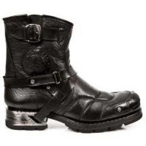  BUFALO E ITALI NEGRO, MOTOROCK NEGRO TACON ACERO New Rock M.MR004-S1 -  