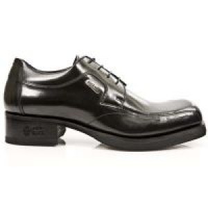  ANTIK NEGRO, SUELA SOL H 917 CUERO ME PLAT.CERCO LIS New Rock M.2803-S1 -  