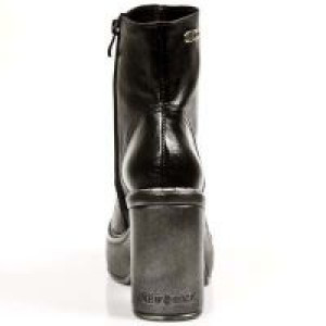  NOMADA NEGRO, PLAT.TACON POL BRUSH ACERO (welt silver -  4
