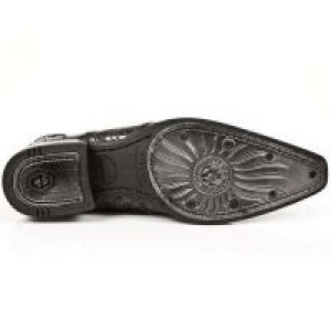  COCO GRIS BRILLO, VIP-1 NEGRO TACON ACERO New Rock M.2260-R6 -  
