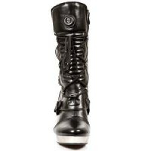  BOX NEGRO, PLATAFORMA TACON ROCK ACERO New Rock M.5373-S1 -  