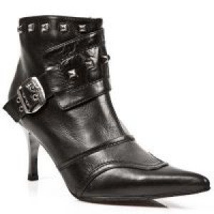     49004 NOMADA NEGRO, STYLETO HEEL GRAFITO, NEW ROCK PINT SO New Rock 49004 -  