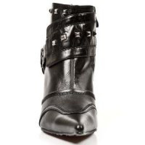     49004 NOMADA NEGRO, STYLETO HEEL GRAFITO, NEW ROCK PINT SO New Rock 49004 -  