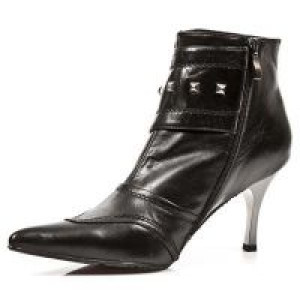     49004 NOMADA NEGRO, STYLETO HEEL GRAFITO, NEW ROCK PINT SO New Rock 49004 -  