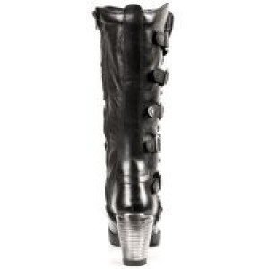Сапоги ITALI NEGRO, NOMADA NEGRO, TRAIL NEGRO ACERO New Rock M.TR004-S1 - маленькая картинка