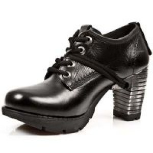  NOMADA NEGRO, TRAIL NEGRO TACON ACERO3 New Rock M.TR011-S1 -  