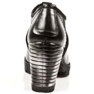  NOMADA NEGRO, TRAIL NEGRO TACON ACERO3 New Rock M.TR011-S1 -  